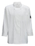 Winco Essentials Each Winco UNF-5WS SignatureChef Relaxed Chef's Jacket White Small | Denson CFE