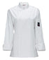 Winco Essentials Each Winco UNF-7WS SignatureChef Women's Double Breasted Jacket with Thermometer Pocket, White, Small | Denson CFE