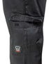 Winco Essentials Each / XL / Black Winco UNF-11KXL SignatureChef Cargo Chef Pants Black XL | Denson CFE