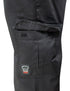 Winco Essentials Each / XXL / Black Winco UNF-11KXXL SignatureChef Cargo Chef Pants Black 2XL | Denson CFE