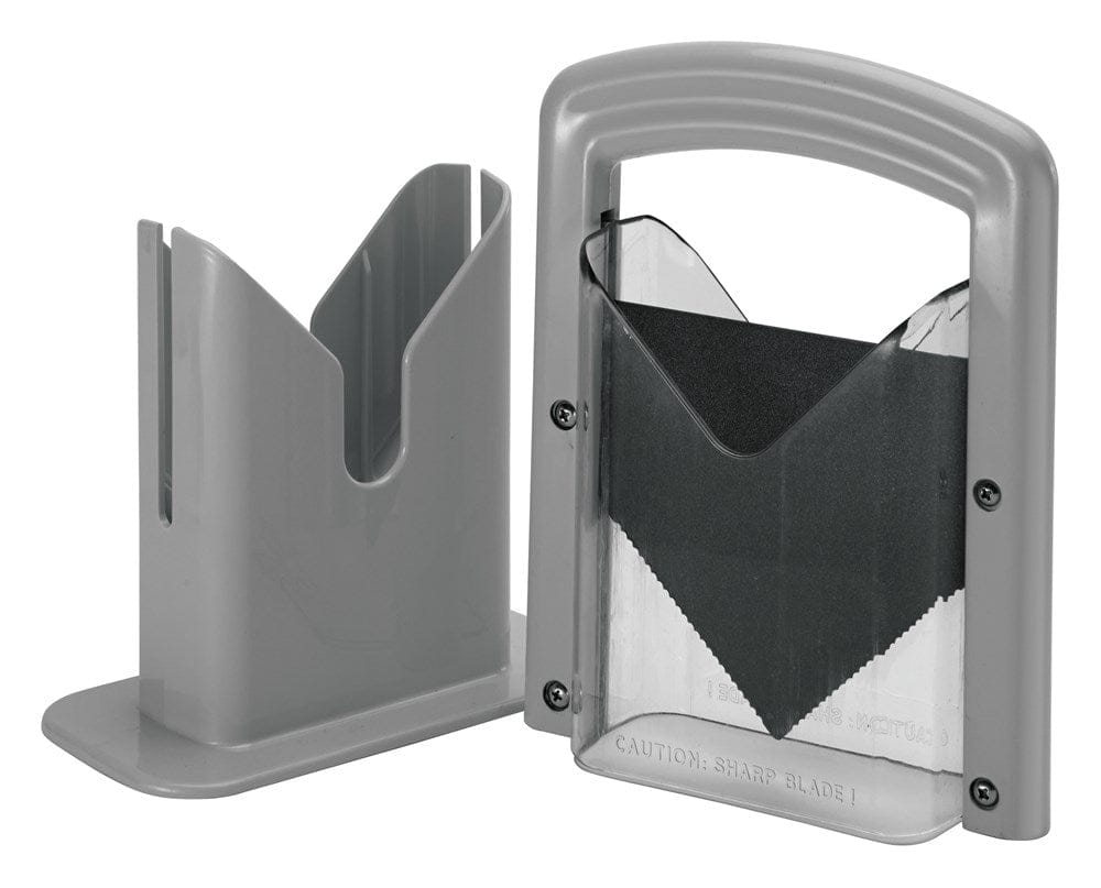 Winco Essentials Set Winco BGS-1 Bagel Slicer with Non-Stick High Carbon Blade and Clear Guard | Denson CFE