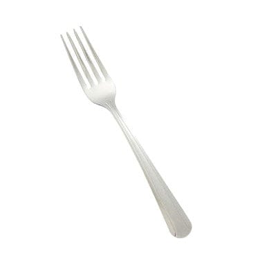 Winco Flatware Dozen Winco 0001-05 Dominion Stainless Steel Dinner Fork Medium Weight Silver Finish | Denson CFE