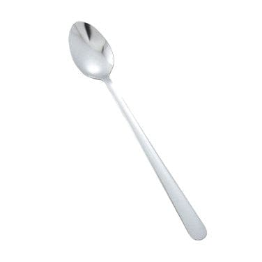Winco Flatware Dozen Winco 0002-02 8 Inch Windsor Stainless Steel Iced Tea Spoon | Denson CFE