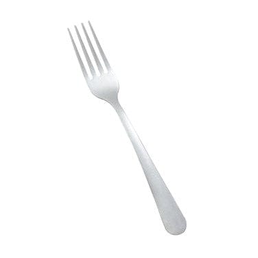 Winco Flatware Dozen Winco 0002-05 7 Inch Windsor Flatware Stainless Steel Dinner Fork | Denson CFE