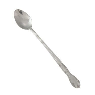 Winco Flatware Dozen Winco 0004-02 8 Inch Elegance Stainless Steel Iced Teaspoon | Denson CFE
