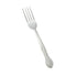 Winco Flatware Dozen Winco 0004-05 Stainless Steel Dinner Fork with Elegance Pattern and Vibro Finish | Denson CFE