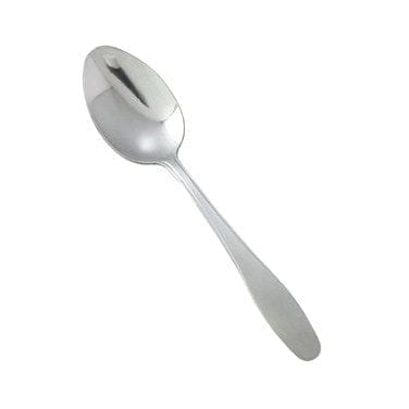 Winco Flatware Dozen Winco 0008-01 Manhattan Heavyweight Stainless Steel Teaspoon 6 1/8 Inch | Denson CFE