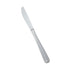 Winco Flatware Dozen Winco 0010-08 Lisa Heavyweight Stainless Steel Dinner Knife 8 1/8 Inch | Denson CFE