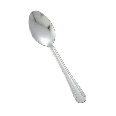 Winco Flatware Dozen Winco 0014-01 Dominion Flatware Stainless Steel Teaspoon Elegant Design for Dining | Denson CFE