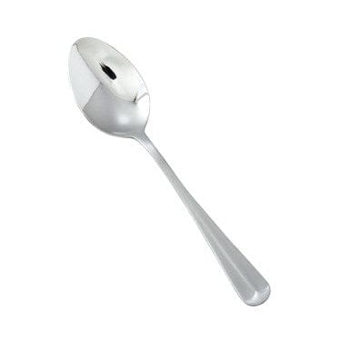 Winco Flatware Dozen Winco 0015-03 Lafayette 7 1/4 Inch Stainless Steel Dinner Spoon with Satin Finish | Denson CFE