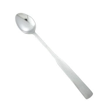 Winco Flatware Dozen Winco 0016-02 Medium Weight Iced Tea Spoon with Fiddle Handle Design | Denson CFE