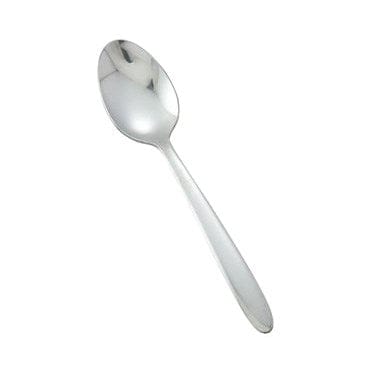 Winco Flatware Dozen Winco 0019-01 Flute Stainless Steel Teaspoon Heavy Weight Mirror Finish | Denson CFE