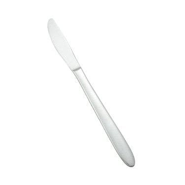 Winco Flatware Dozen Winco 0019-08 Flute 9 Inch Flatware Stainless Steel Dinner Knife | Denson CFE
