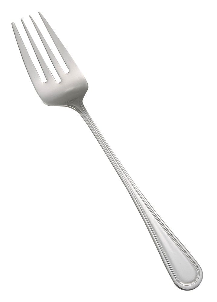 Winco Flatware Dozen Winco 0030-25 12 Inch Shangarila Stainless Steel Banquet Fork | Denson CFE