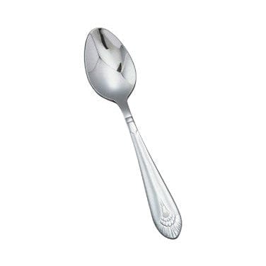 Winco Flatware Dozen Winco 0031-01 Stainless Steel Peacock Teaspoon Elegant Design Durable Quality | Denson CFE