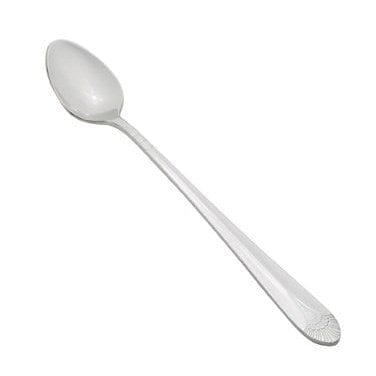 Winco Flatware Dozen Winco 0031-02 7 13/16 Inch Peacock Stainless Steel Iced Tea Spoon | Denson CFE