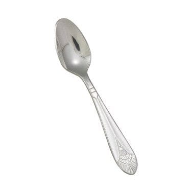 Winco Flatware Dozen Winco 0031-09 Peacock Stainless Steel Demitasse Spoon Extra Heavy Mirror Finish | Denson CFE