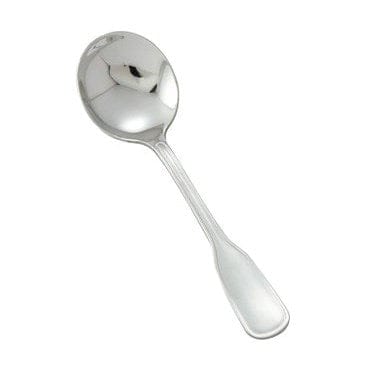 Winco Flatware Dozen Winco 0033-04 Stainless Steel Oxford Flatware Bouillon Spoon 6 Inch | Denson CFE