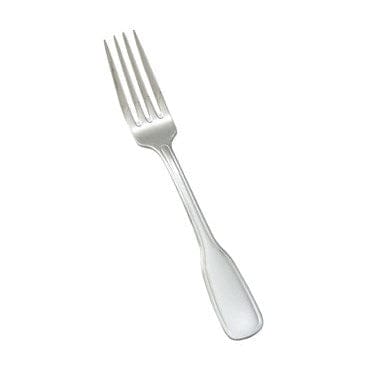 Winco Flatware Dozen Winco 0033-05 Stainless Steel Oxford Dinner Fork 7 5/8 Inches Elegant Heavy Weight | Denson CFE