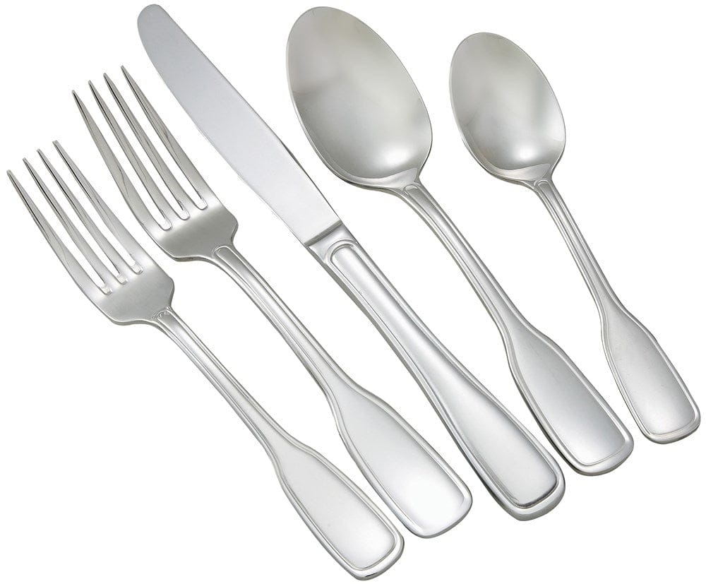 Winco Flatware Dozen Winco 0033-08 Stainless Steel Oxford Flatware Dinner Knife 9.625 Inch | Denson CFE