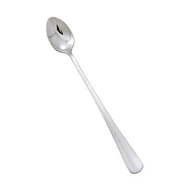 Winco Flatware Dozen Winco 0034-02 Stainless Steel Iced Tea Spoon with Stanford Pattern Extra Heavy Weight | Denson CFE