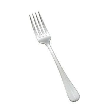 Winco Flatware Dozen Winco 0034-05 Stainless Steel Dinner Fork in Stanford Pattern Elegant Design for Casual or Formal Dining | Denson CFE