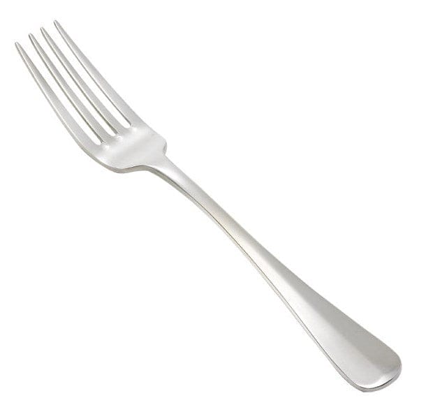 Winco Flatware Dozen Winco 0034-051 Stainless Steel Dinner Fork in Stanford Pattern Extra Heavy Weight | Denson CFE