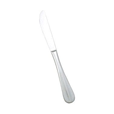 Winco Flatware Dozen Winco 0034-08 Stainless Steel Dinner Knife Elegant Stanford Pattern 9 Inch | Denson CFE