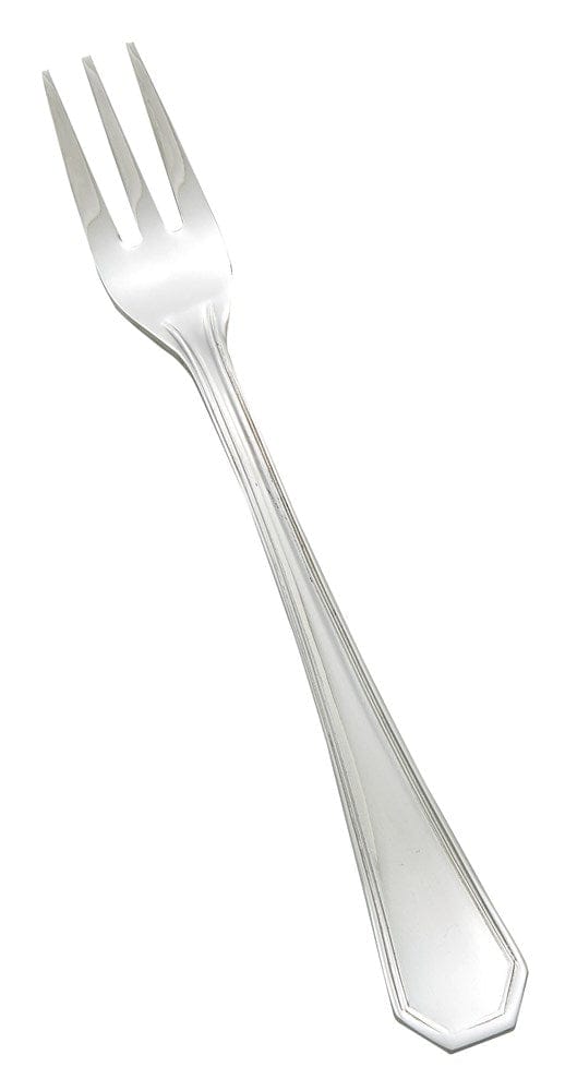 Winco Flatware Dozen Winco 0035-07 Victoria Stainless Steel Oyster Fork 5 9/16 Inch Extra Heavy Weight Mirror Finish | Denson CFE