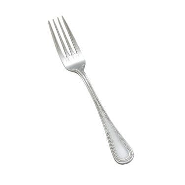 Winco Flatware Dozen Winco 0036-05 Deluxe Pearl Stainless Steel Dinner Fork 8.13 Inches Long | Denson CFE