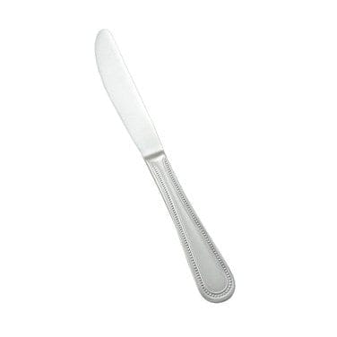 Winco Flatware Dozen Winco 0036-08 Deluxe Pearl Stainless Steel Dinner Knife 9 Inch | Denson CFE