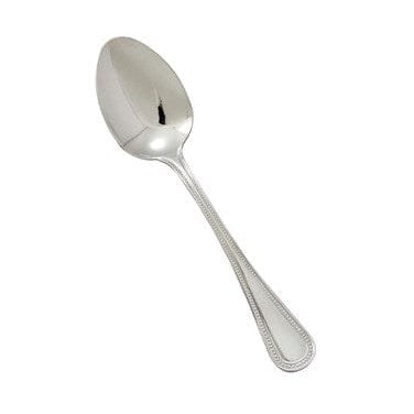 Winco Flatware Dozen Winco 0036-10 Deluxe Pearl Stainless Steel European Size Tablespoon Elegant Design for Dining | Denson CFE