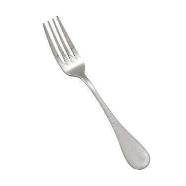 Winco Flatware Dozen Winco 0037-05 Venice Flatware Stainless Steel Dinner Fork 8.5 Inch Mirror Finish | Denson CFE