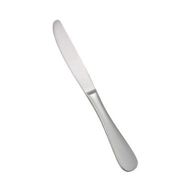 Winco Flatware Dozen Winco 0037-08 9 1/8" Venice Flatware Stainless Steel Dinner Knife
