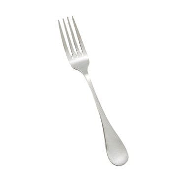 Winco Flatware Dozen Winco 0037-11 Stainless Steel Venice Flatware European Size Table Fork for Modern Dining | Denson CFE