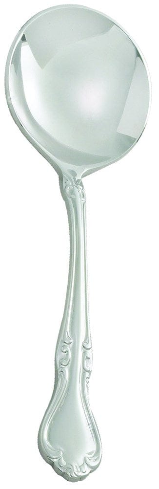 Winco Flatware Dozen Winco 0039-04 Chantelle Bouillon Spoon 18/8 Stainless Steel Extra Heavy Weight | Denson CFE
