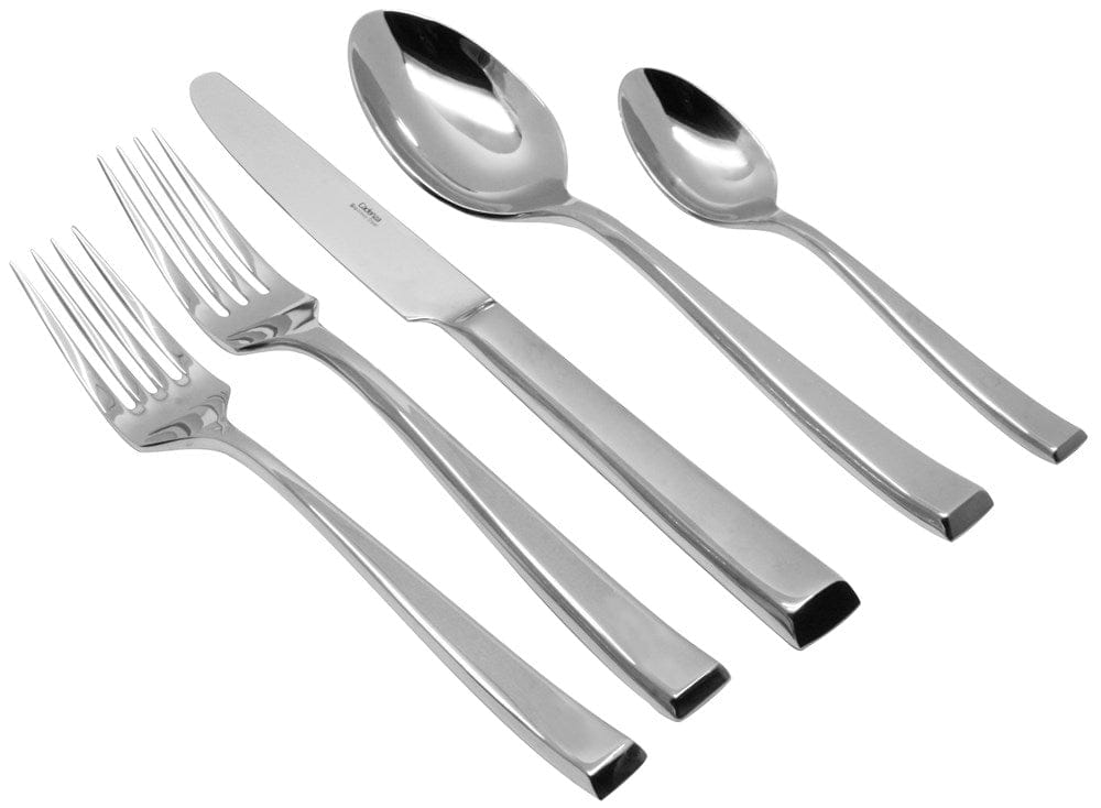 Winco Flatware Dozen Winco Z-IS-01 6 Inch Cadenza Isola Stainless Steel Teaspoon Elegant Design for Upscale Settings | Denson CFE