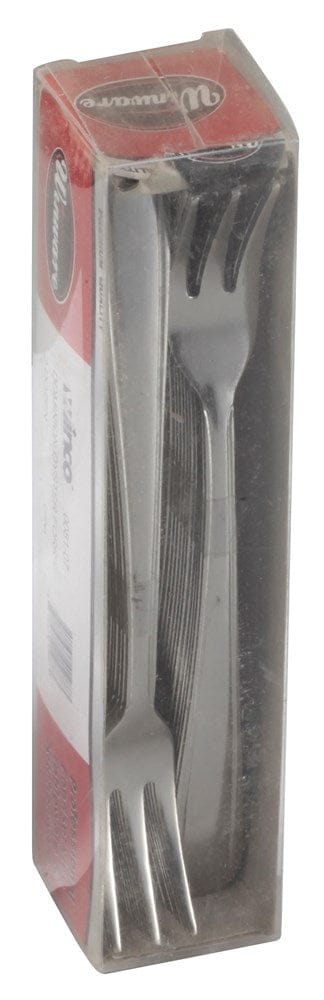 Winco Flatware Pack Winco 0081-07 Stainless Steel Oyster Fork with Modern Art Deco Design | Denson CFE