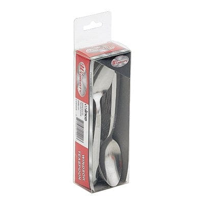 Winco Flatware Pack Winco 0082-01 Windsor Stainless Steel Teaspoon 5 7/8 Inch for Elegant Dining | Denson CFE