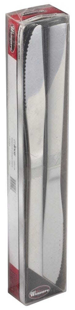 Winco Flatware Pack Winco 0082-08 8 Inch Stainless Steel Windsor Dinner Knife Sleek Design Medium Weight | Denson CFE