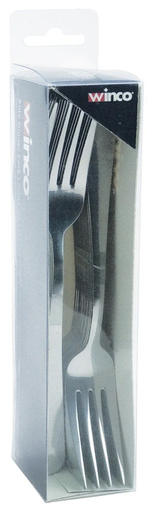 Winco Flatware Pack Winco 0083-05 Dinner Fork Stainless Steel Heavyweight 7-1/8 Inch Silver Mirror Finish | Denson CFE