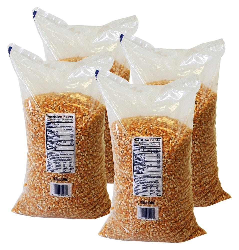 Winco Food and Beverage Case Winco Benchmark 40507 Bulk Popcorn 4 x 12.5 Pound Bags | Denson CFE