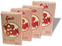 Winco Food and Beverage Pack Winco Benchmark 41557 Closed Top Popcorn Box 0.95 Ounce Classic Red and White Stripes | Denson CFE