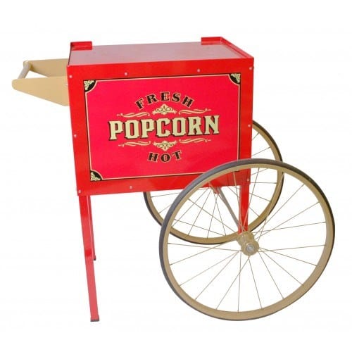 Winco Food and Beverage Set Winco Benchmark 30010 Street Vendor Popcorn Cart Display Stand Antique Decor