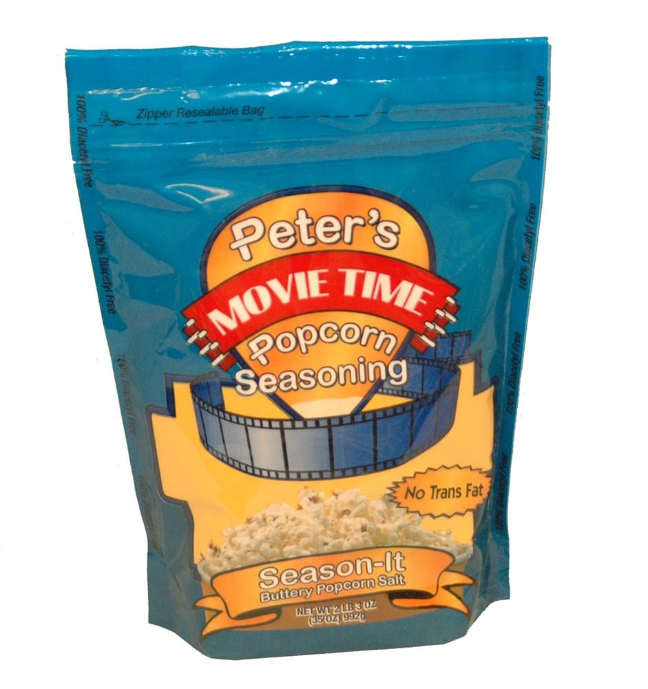 Winco Food & Beverage Each Winco Benchmark 40010 Seasoning Salt for Perfect Movie Theater Popcorn 35 oz | Denson CFE