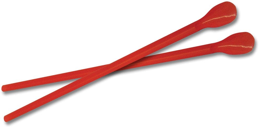 Winco Food & Beverage Pack / Red Winco Benchmark 72401 Red Spoon Straws for Snow Cones 200 Pack | Denson CFE