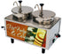 Winco Food & Beverage Set Winco Benchmark 51074H Countertop Food Topping Warmer for Hot Fudge and Caramel with Two Seven Quart Wells and Pumps | Denson CFE