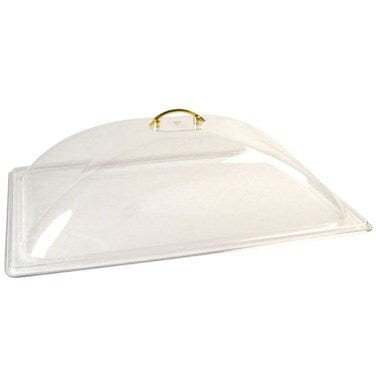 Winco Food Display and Merchandising Each Winco C-DP1 Full Size Polycarbonate Removable Display Cover for Steam Table and Poly Pans | Denson CFE