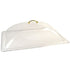 Winco Food Display and Merchandising Each Winco C-DP1 Full Size Polycarbonate Removable Display Cover for Steam Table and Poly Pans | Denson CFE