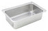 Winco Food Holding & Warming Each Winco C-WPF6 Spillage Pan, Full-size, 6", Upright Standing Edge, S/S